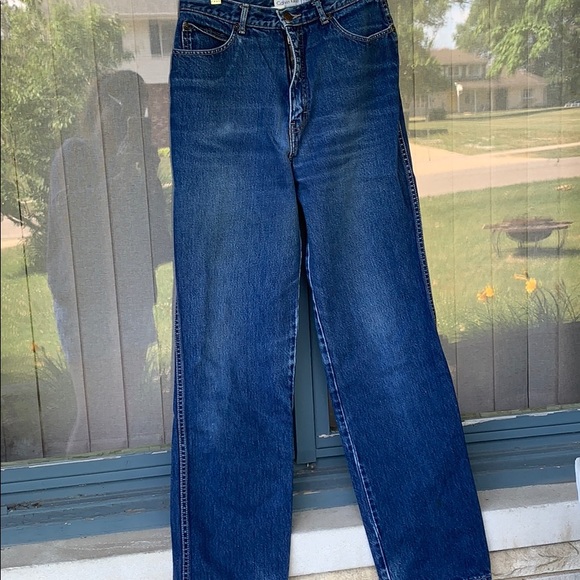❤️ Vtg Calvin Klein Jeans straight Brooke shields - Picture 6 of 10